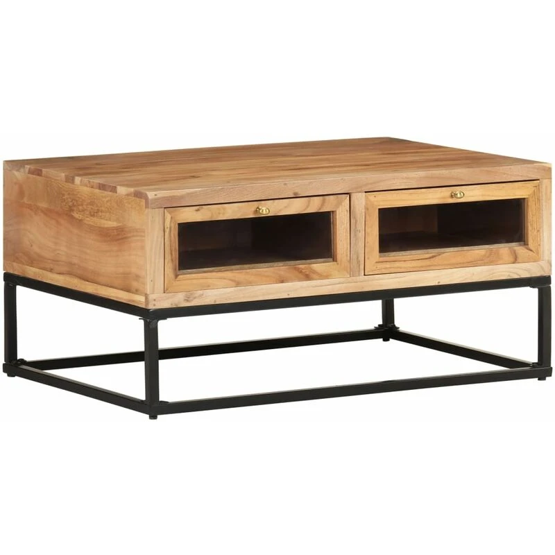 Image of VIDAXL Coffee Table 90x60x40cm Solid Acacia Wood Vidaxl 8720286066591