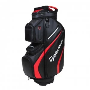 Image of TaylorMade Deluxe Golf Cart Bag - Black/Red