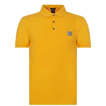 Image of Hugo Boss Passenger 1 Polo Shirt Medium Yellow Size XL Men