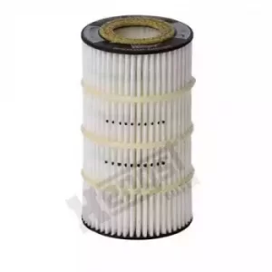 Image of Oil Filter Insert With Gasket Kit E11H02 D155 by Hella Hengst