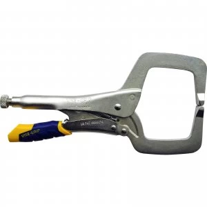 Image of Irwin Vise Grip Fast Release Locking C Clamp Pliers 275mm