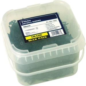 Image of Wickes Drywall Screws Phosphated - 42mm Pack of 1000
