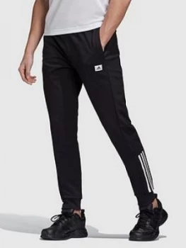 Image of adidas D2M Motion Pants - Black, Size S, Men
