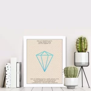 Image of BCT-029 Multicolor Decorative Framed MDF Painting