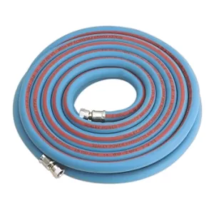 Image of Air Hose 10M X 10MM with 1/4" BSP Unions Extra Heavy-duty