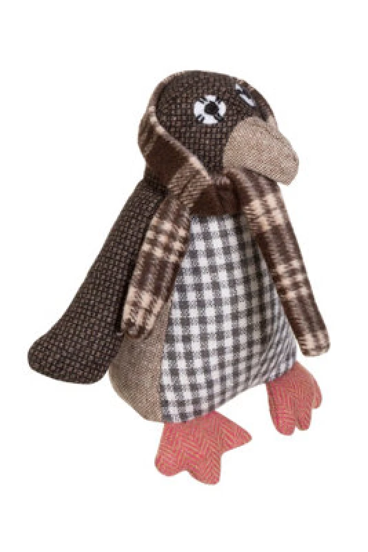 Image of Premier Housewares Heritage Large Penguin Door Stop Brown