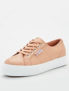Image of Superga 2730 Chunky Sole Leather Trainer