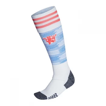 Image of adidas Manchester United Away Socks 2021 2022 - White