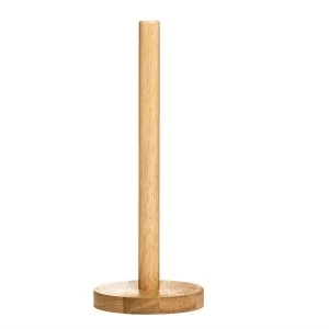 Image of Robert Dyas Premier Housewares Wooden Kitchen Roll Holder