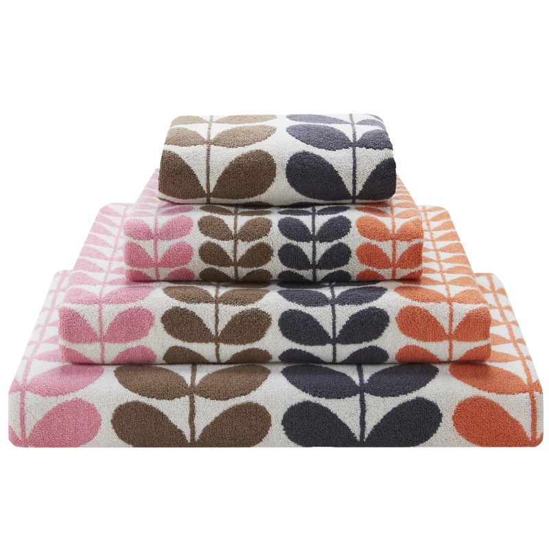 Image of Orla Kiely Multi Stem Towel Auburn