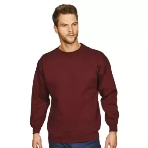 Image of Absolute Apparel Mens Sterling Sweat (S) (Burgundy)