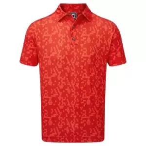 Image of Footjoy Digital Camo FJ Print Lisle - Red