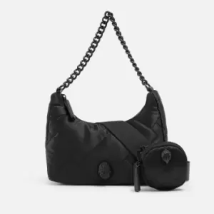 Image of Kurt Geiger London Quilted Nylon Cross Body Bag