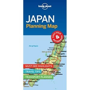 Image of Lonely Planet Japan Planning Map Sheet map, folded 2018