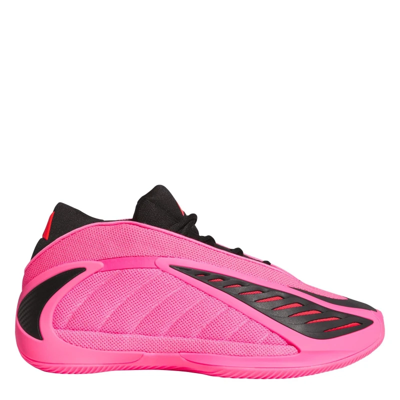 Image of adidas Mens Anthony Edwards 2 Basketball Trainers Pink/Black male 10