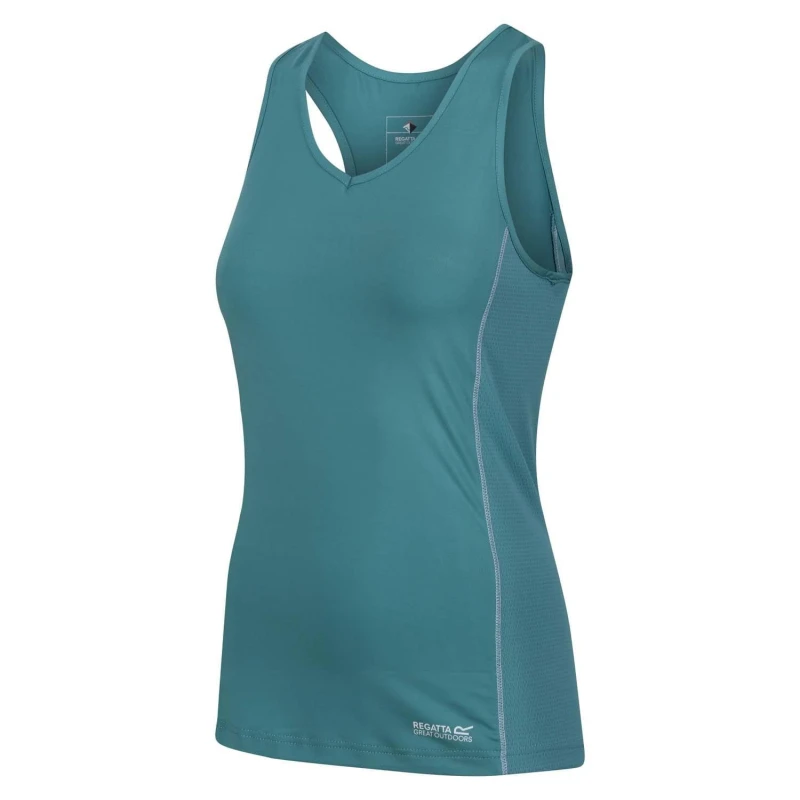 Image of Regatta Varey Extol Stretch Active Wicking Vest - Blue Blue 20