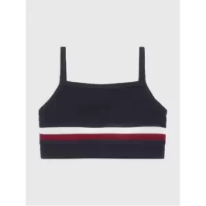 Image of Tommy Hilfiger Global Stripe Sport Top - Blue