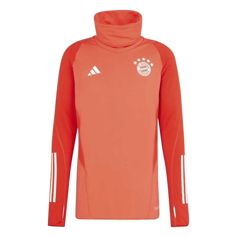 Image of adidas Bayern Munich Tiro 23 Pro Warm Top Adults - Red Red XS