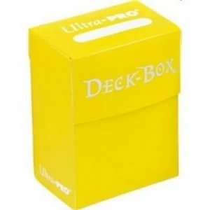 Image of Ultra Pro Bright Yellow Deck Box