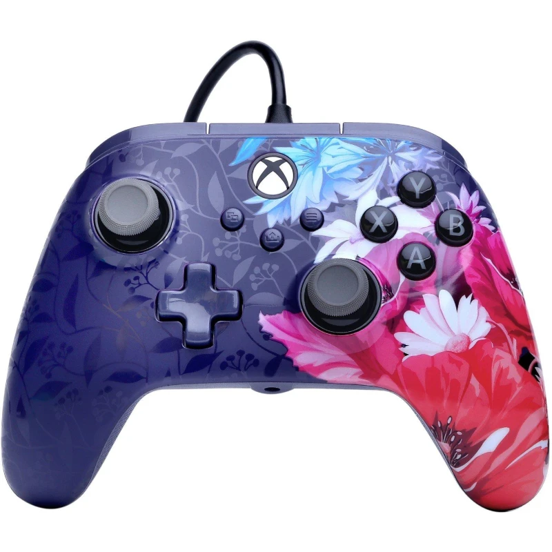 Image of PowerA Advantage Wired Controller- Night Blossom Night Blossom unisex One Size