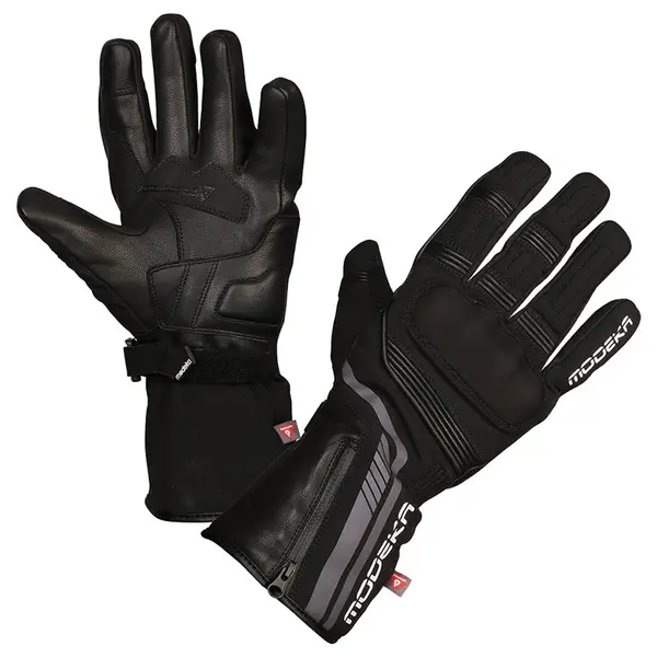 Image of Modeka Makari Primaloft Gloves Black Size 12