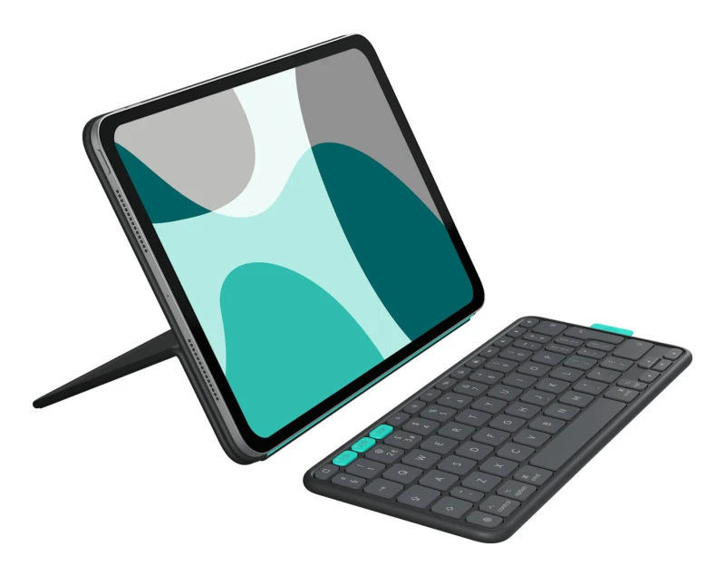 Image of Logitech Logitech Flip Folio QWERTY Bluetooth Graphite 920-013402