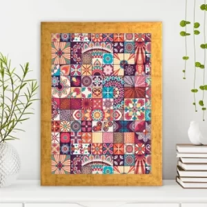 Image of AC409475566 Multicolor Decorative Framed MDF Painting