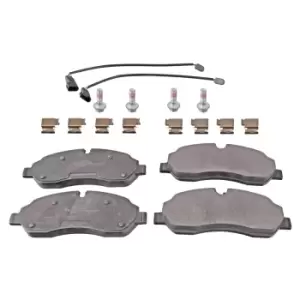 Image of Brake Pads (Front) Set ADF124211 by Blue Print