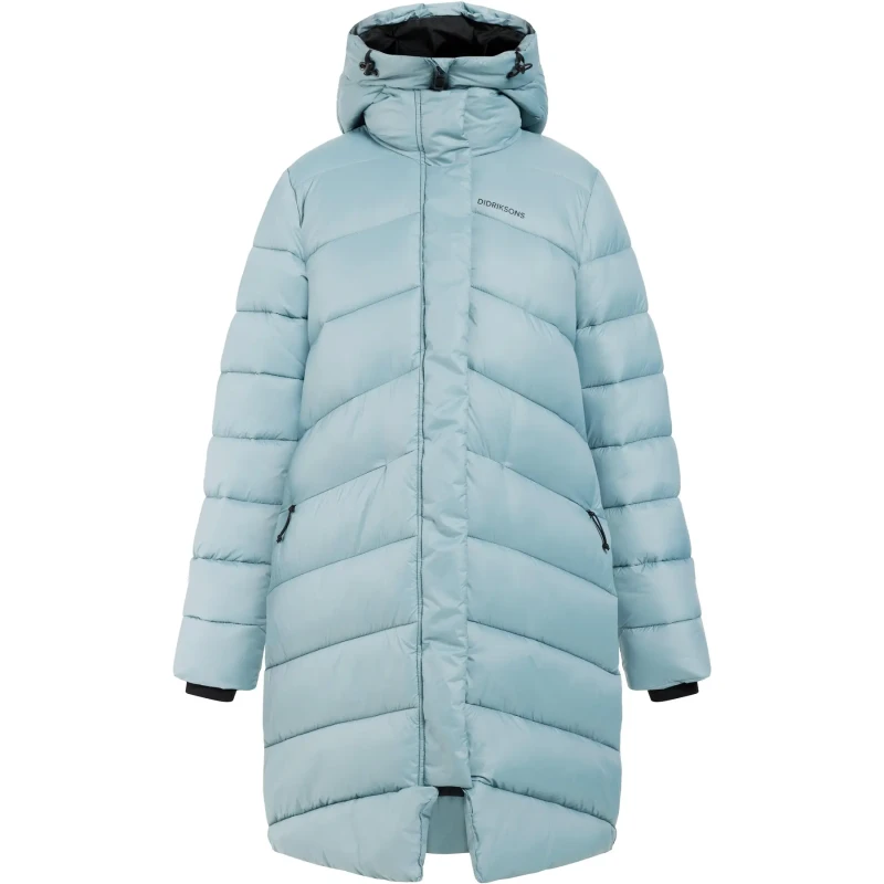 Image of Womens parka Didriksons Marion Bleu Female 38