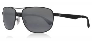 Image of Ray-Ban RB3528 Sunglasses Matte Black 006/82 Polariserade 61mm
