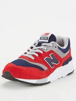 Image of New Balance 997 Junior Trainers - Red/Navy