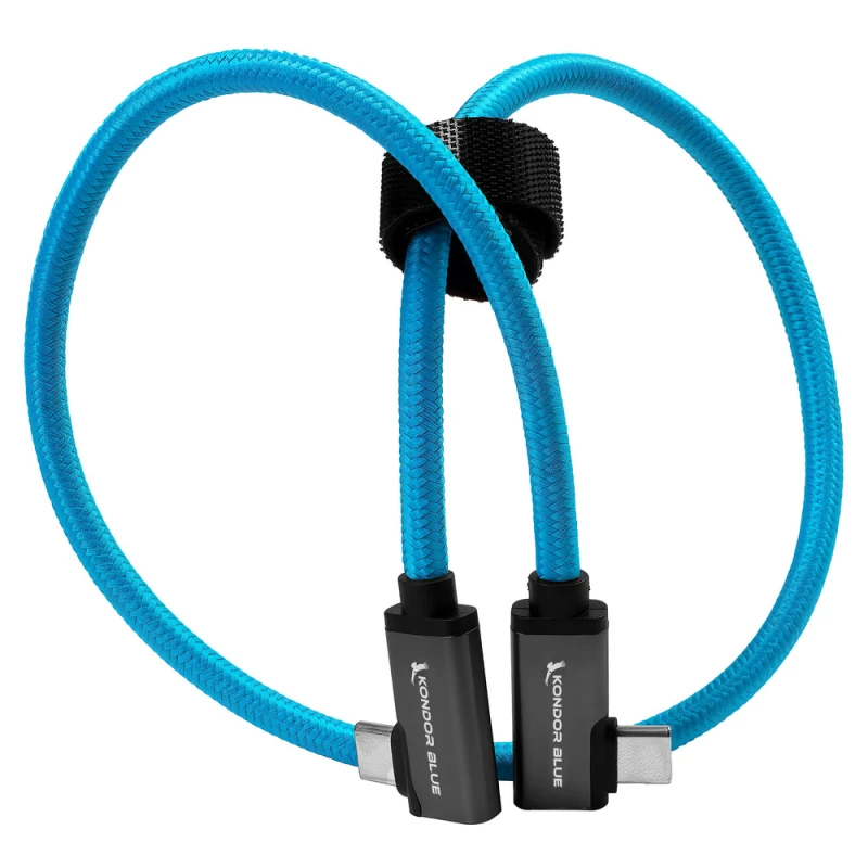 Image of Kondor Blue KB-USBC31-RA-18 USB cable USB 3.2 Gen 2 (3.1 Gen 2) 0.56 m