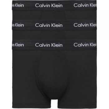 Image of Calvin Klein Pack Low Rise Trunks - Black Wb