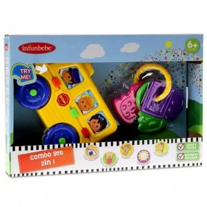 Image of Infunbebe Magic School Bus Play Set - Bus