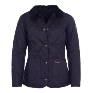 Image of Barbour Womens Annandale Quilted Jacket Navy 18