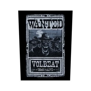 Image of Volbeat - Wanted Back Patch