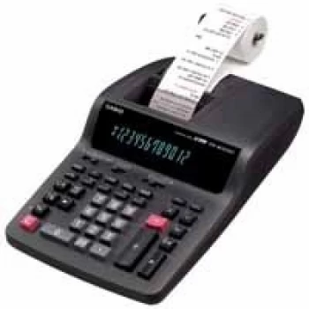 Image of Casio Calculator Printing Euro Tax Mains-power 12 Digit 3.0 Lines/sec