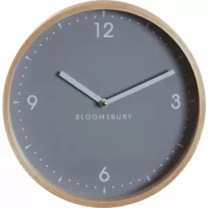 Image of Vitus Small Grey Wall Clock - Premier Housewares