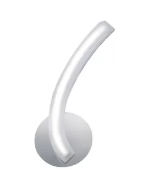 Image of On Wall Lamp Right Switched 5W LED 3000K, 500lm, Polished Chrome, Frosted Acrylic