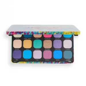Image of Makeup Revolution Forever Flawless Hydra Turtle Eyeshadow Palette