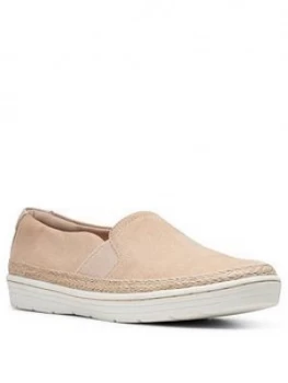 Image of Clarks Marie Sail Plimsoll - Blush