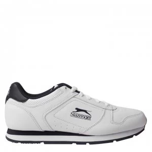 Image of Slazenger Classic Junior Trainers - White/Navy
