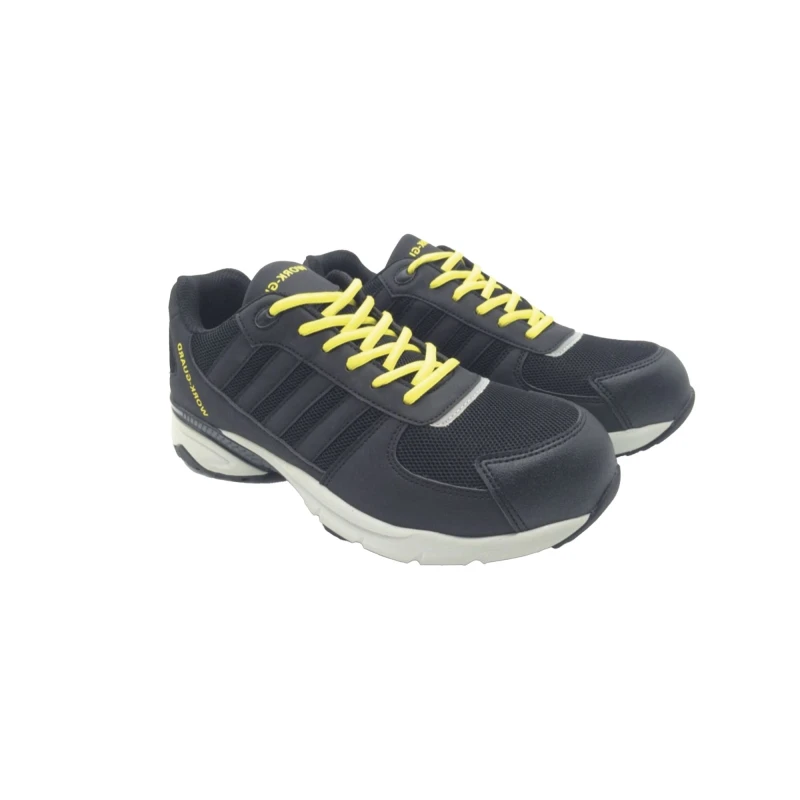 Image of Result Result Men Lightweight Safety Trainers in Black Size: 7 Black 7 Male 5063425233700