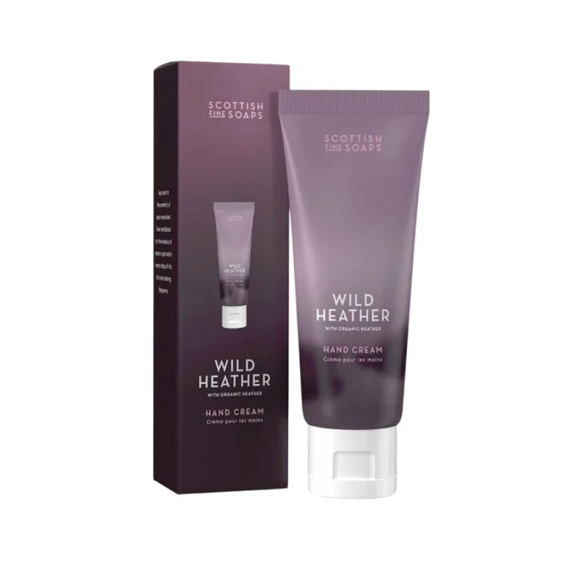 Image of Scottish Fine Soaps Scottish Fine Soaps Wild Heather Hand Cream 75ml in White White 75ml Unisex 5016365101004