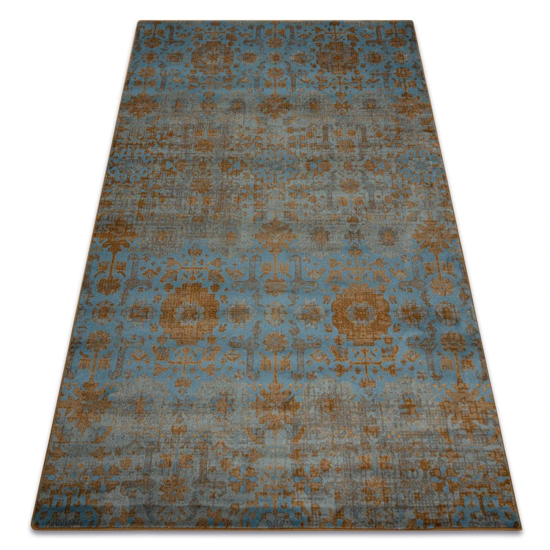 Image of RugsX Wool Omega Rug in Gold Size: 200cm x 300cm Gold Unisex 200cm x 300 cm