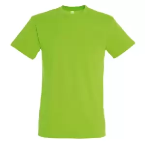 Image of SOLS Mens Regent Short Sleeve T-Shirt (M) (Lime)
