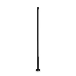 Image of JEDI 160cm LED Outdoor Bollard Black, 3000K, IP65, Non-Dim