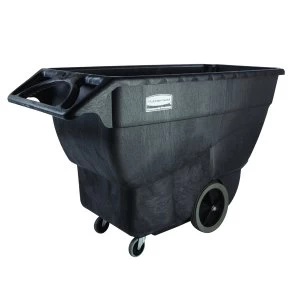 Image of Rubbermaid Tilt Truck 0.6m Cubed Standard Duty Black FG101100BLA