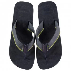 Image of Havaianas Uban Brasil Mens Flip Flops - Navy Blue 0555