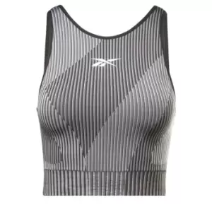 Image of Reebok United By Fitness Myoknit Seamless Top Womens - Black